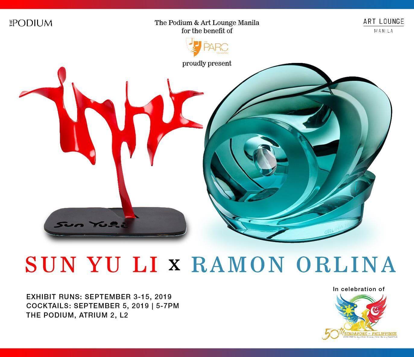 Sun Yu Li x Ramon Orlina Exhibit